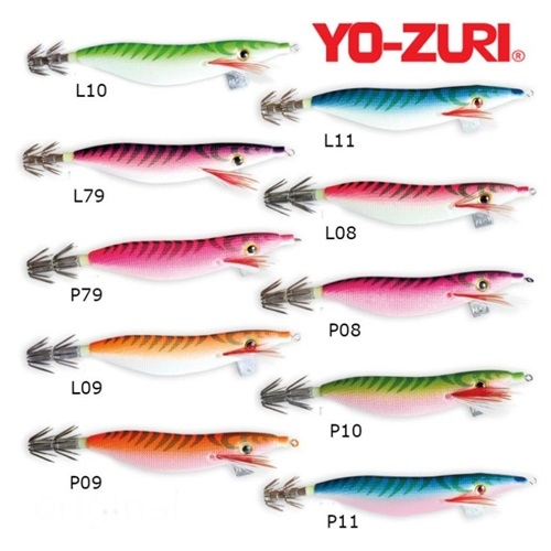 Yo-Zuri Egi Totanera Jig In Tessuto 2.5 11cm 12gr Colore A339 BLRN