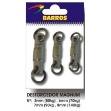 Destorcedores Barros Magnum 6mm 70kg 3Unid